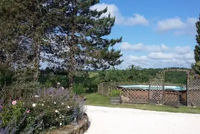 Image de Maison ****avec piscine, proche Saint Emilion, Clé Verte, massage, 8 personnes