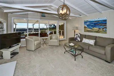 Image de Charme Capitola Accueil Avec incroyable Ocean View Deck - pied de la ville