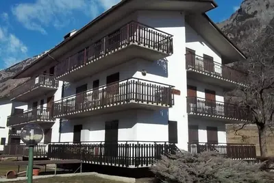 Image de Maison avec vue sur le Mont Blanc