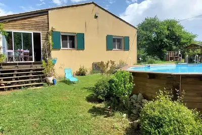Image de Charmante maison conviviale avec piscine