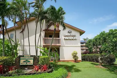 Image de Abordable! Grande Condo 2 chambres Banyan Port - Kauai
