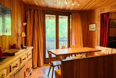 Appartement chalet 4\/5 pers, au centre de Pra Loup, à 50m des pistes