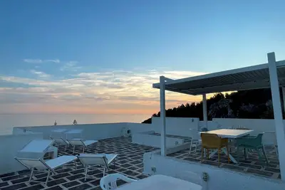 Maison de vacances vue mer à Torre Vado dans le Salento, Pouilles - Italie