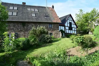 Image de Historic Eifel country house with beautiful garden, sauna & fireplace