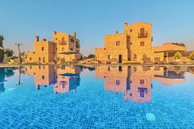 Image de Magnifique villa de stonebuild avec de superbes vues panoramiques sur la mer pays
