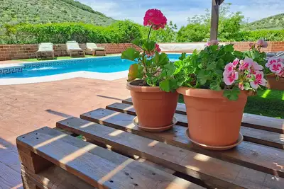 Image de Bel appartement rural avec piscine partagée