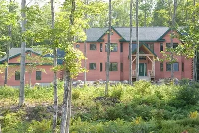 Image de Chalet de luxe dans les belles montagnes blanches