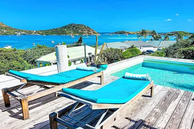 Image de Ancre Bleue, villa de charme avec magnifique vue sur Ilet Pinel
