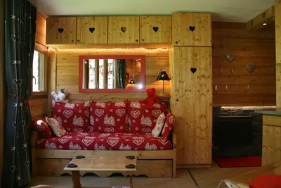 Image de superbe studio cocooning au cœur d'Avoriaz