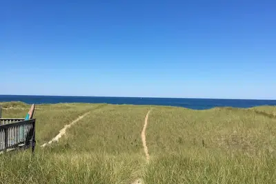Image de En bord de mer, lac Michigan, plage privée, belle vue