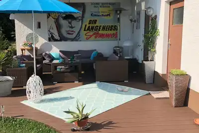 Image de Maison de vacances avec terrasse en pleine nature, Reiskirchen Hessen | WiFi, chien ok