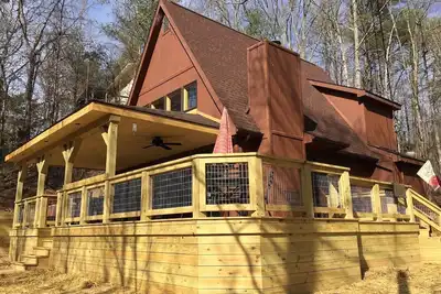 Image de Pêche Lac-Cheminée-Spa-Grande nouvelle terrasse-WiFi gratuit-Près de tout!