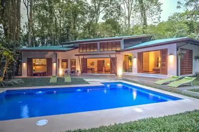 Image de Villa Cabú. Villa tropical avec piscine privée