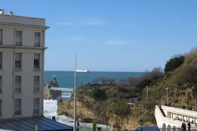 Appartement avec parking au centre ville de Biarritz proche de la plage