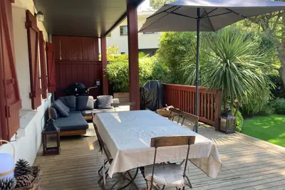 Image de Appartement avec jardin à Arcachon au calme à l'abri des pins