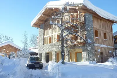 Image de Au pied des pistes, chalet avec Jacuzzi et Sauna, aux Arcs Paradiski