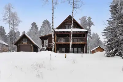 Image de Twin Aspen-Lovely Terry Peak cabine, bain à remous, cheminée et Ac