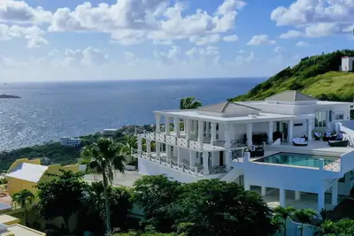 Image de Villa Oyster Pond - Vue imprenable sur l'océan à 180 °!