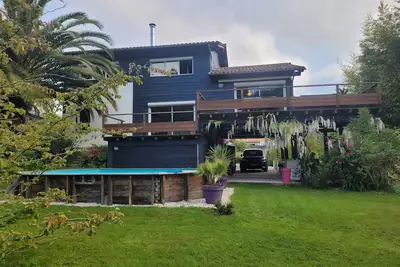 Image de Maison bois vue foret proche Biarritz, Hossegor, Bayonne et de l'Espagne