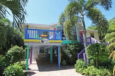 C'est un monde de cupcakes colorés sur l'île de Captiva