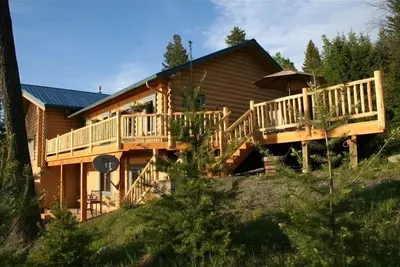 Image de Flathead Lake - Chalet Bigfork Connexion vue spectaculaire Appartement