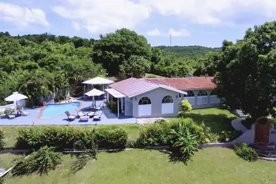 Image de Casa Rubina, Vues des Caraïbes De Private Hillside Hacienda
