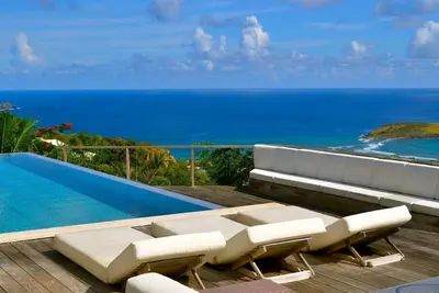 Image de Superbe villa de deux chambres avec accès Vip à Eden Rock - Vues incroyables