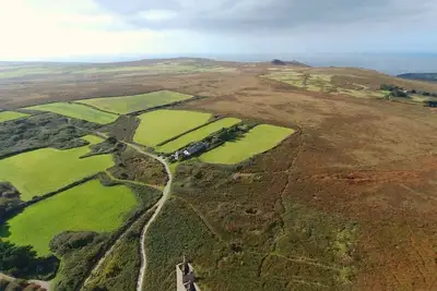 Image de Bal Cottage se trouve sur le bord des Penwith Moors à West Cornwall