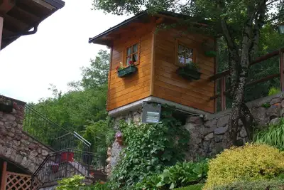 Image de Maison de montagne dans le Park Adamello Brenta aux pies des Dolomiti di Brenta
