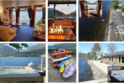 Image de Waterfront House, superbe emplacement avec bain à remous Jeux et jardin Chambre