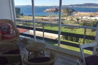 Appartement avec vue imprenable et entièrement rénové en Sanxenxo