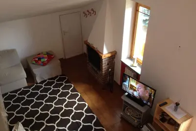 Image de Appartement Chambre Chaud Avec Loft De Montagne
