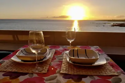 Image de Bel appartement avec piscine, jardins et front de mer