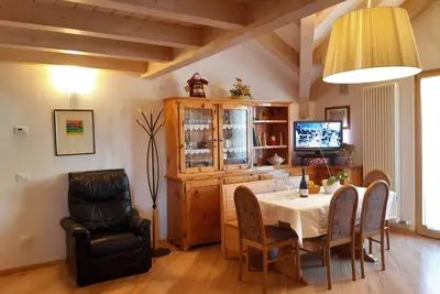 Fai della Paganella - Trentino Alto Adige - grenier confortable avec deux salles de bains