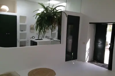 beau studio dans l'original canarienne Finca