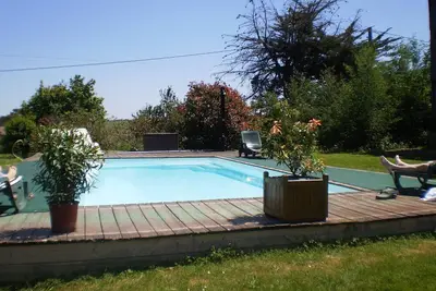 Image de Gîte 8 personnes avec piscine privée