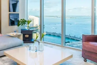 Image de Donnant Sur L'OCÉAN, Deluxe, W Brickell, Gratuit: Piscine, Spa, Gym, Wi-Fi