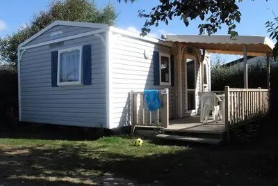 Image de Mobil-home Confort Venus 22m² - 2 chambres + terrasse semi couverte 9m² 4 personnes