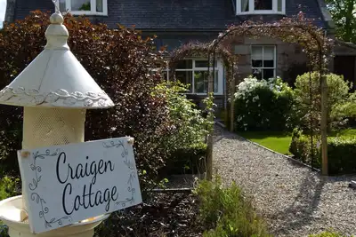 Image de Craigen Cottage, maison victorienne isolée à Ballater