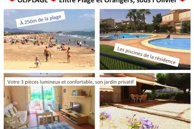 Image de ❤️ Oliplage ❤️ Between Beach and Orange trees, under the Olive tree ❤️