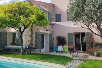 Image de Villa de charme à Cuers avec piscine