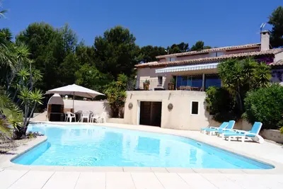 Image de Designed villa 220m2 with pool and panoramic views