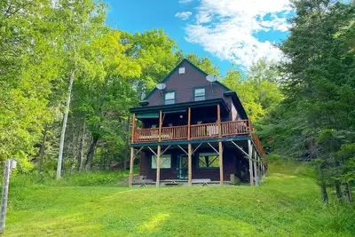 Image de Grande maison au bord de l'eau sur le lac Mooselookmeguntic!