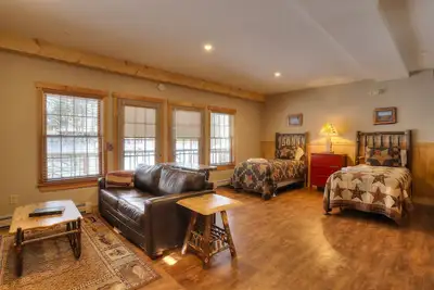 Image de Une chambre avec une kitchenette à Oquossoc