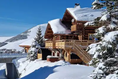 Image de Chalet Tintin - Départ / Arrivée ski aux pieds, sauna et jacuzzi