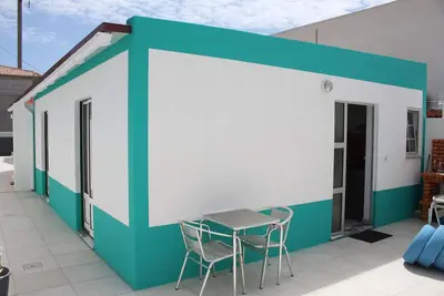 Image de Maison à Baleal sur la plage avec terrasse vue sur la mer