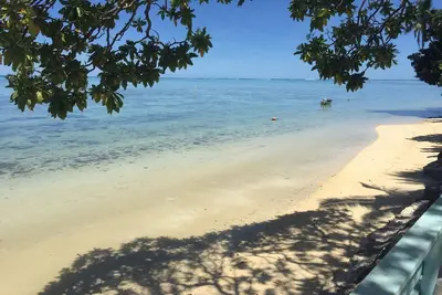 Maison en bord de lagon à Moorea, île soeur de Tahiti
