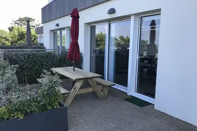 Image de n°7 situé en front de mer, Sud accès direct à la plage