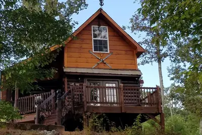 Image de Belle cabane en rondins, à quelques minutes du centre équestre
