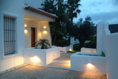 Image de Espagne, à Javea, superbe villa style Ibiza